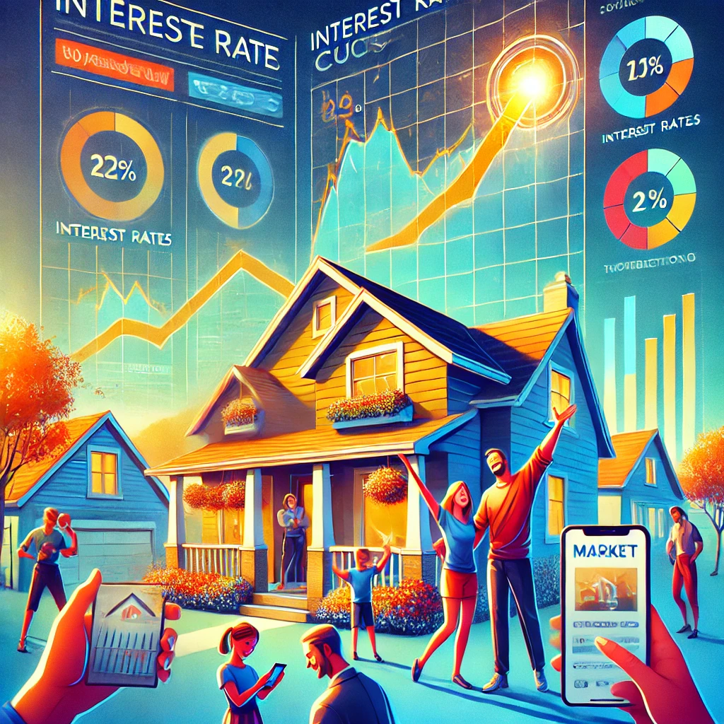 تأثیر کاهش نرخ بهره بر افزایش معاملات مسکن در پایان سال